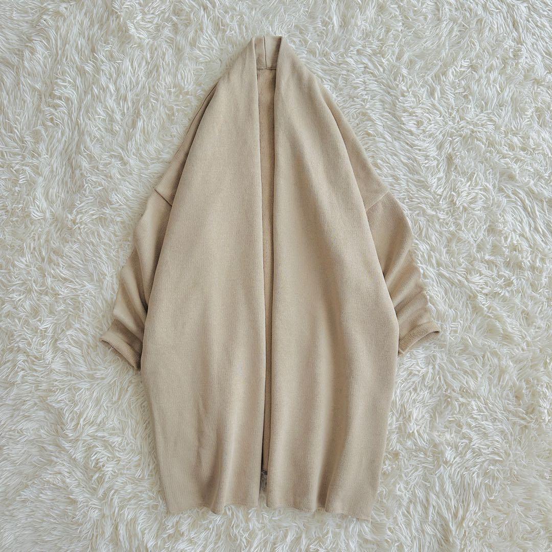 【極美品】ドゥーズィエムクラス Twinscotton ショートガウン ベージュ