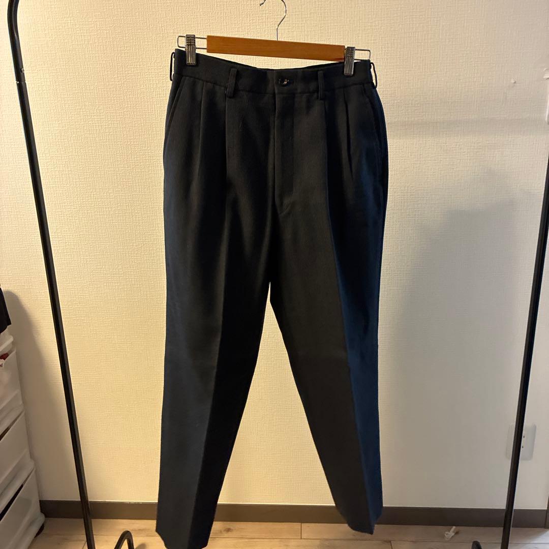 【コムデギャルソン】ダークブルー ダブルブレストスーツ Mサイズ