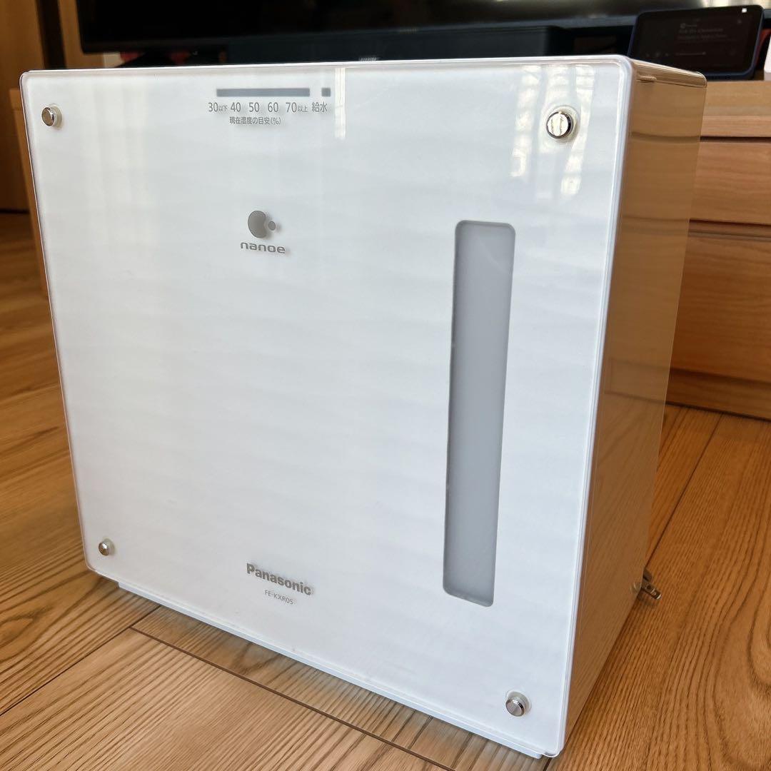 【美品】Panasonic 気化式 加湿器 FE-KXR05 ホワイト