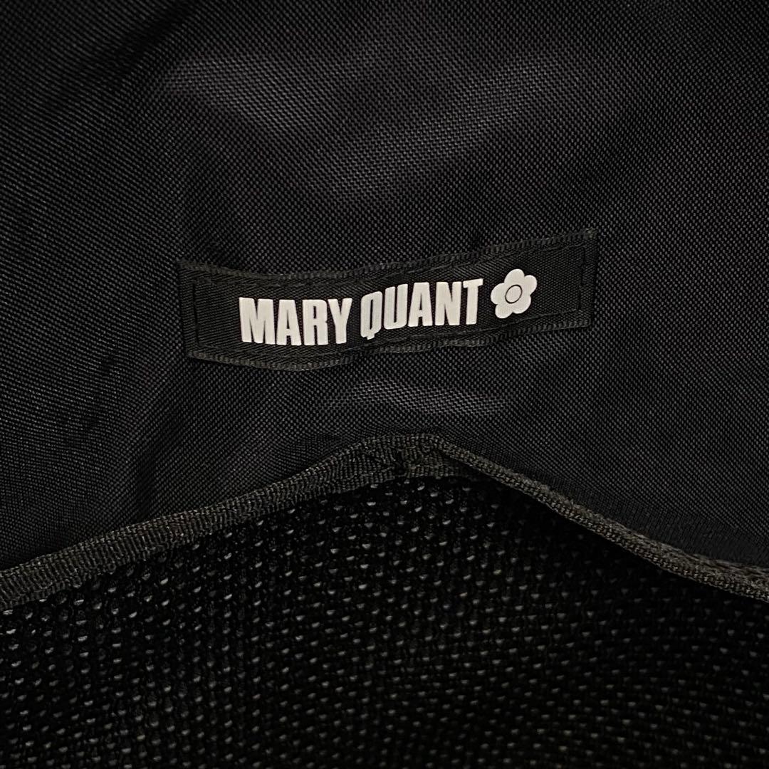 MARY QUANT ピンソニックキルトデイジー ボストン ブラック マリクワ