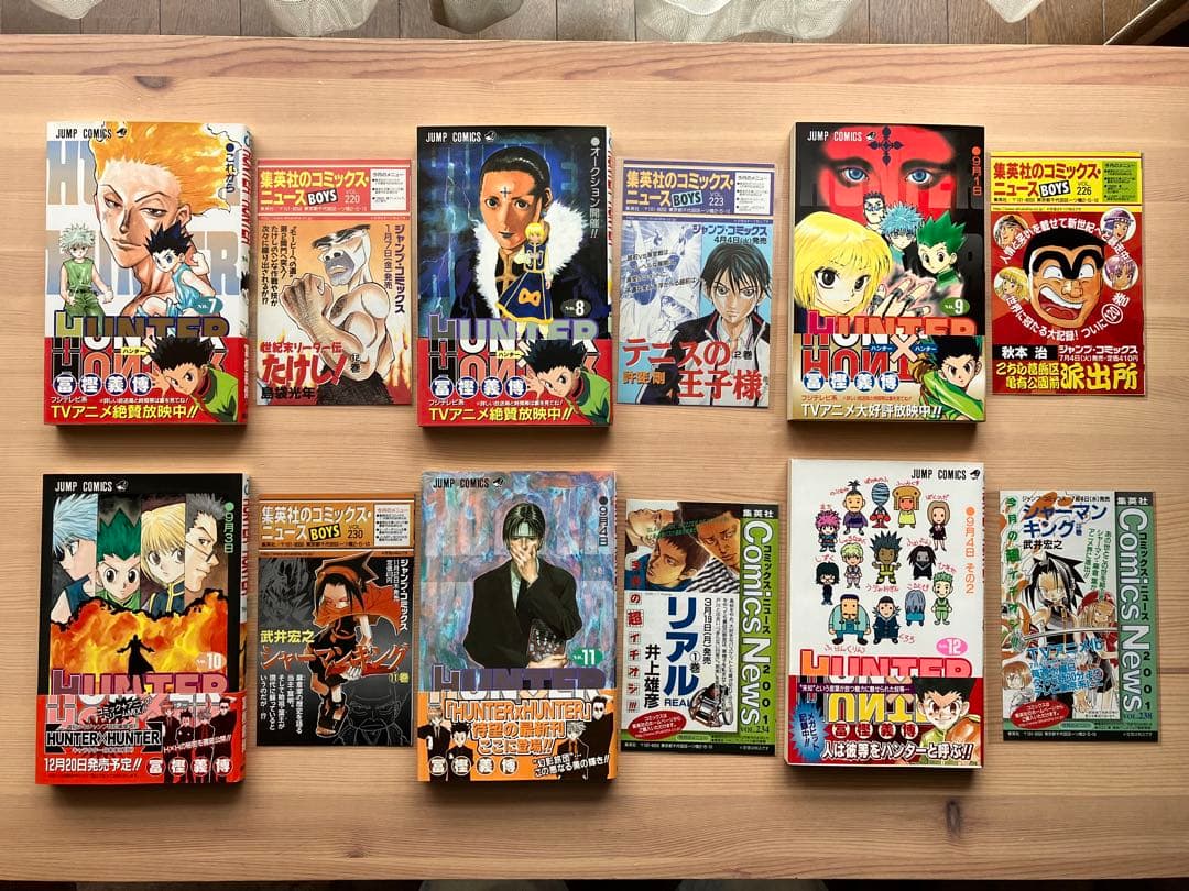 全巻初版 帯・チラシ付 HUNTER×HUNTER 0-38巻 ハンターズガイド