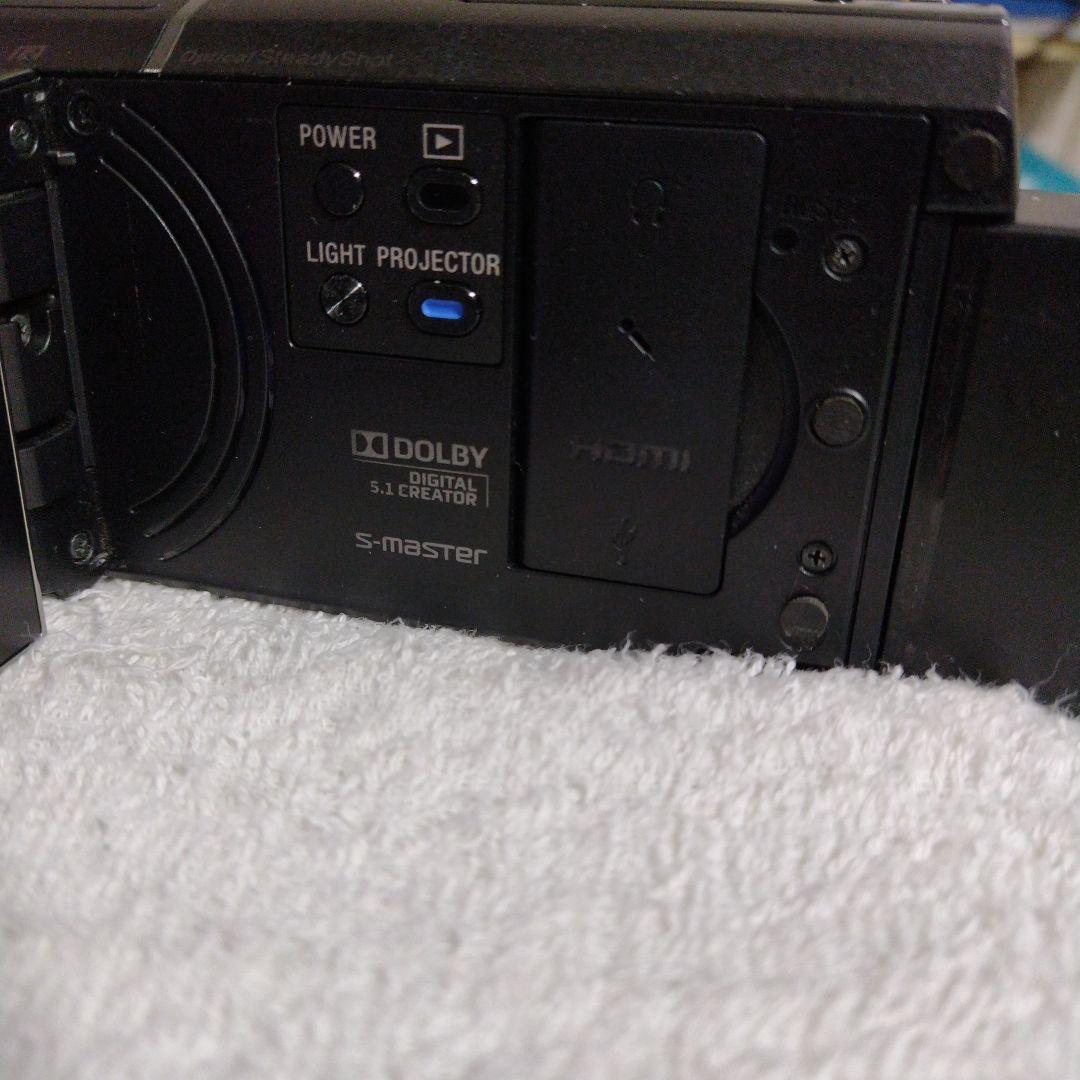 SONY HDR-PJ590 ハンディカム 本体箱取説チャージ附属