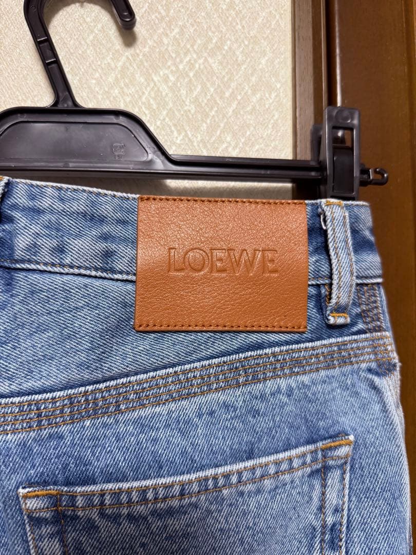 LOEWE ロエベ クロップドジーンズ 32サイズ