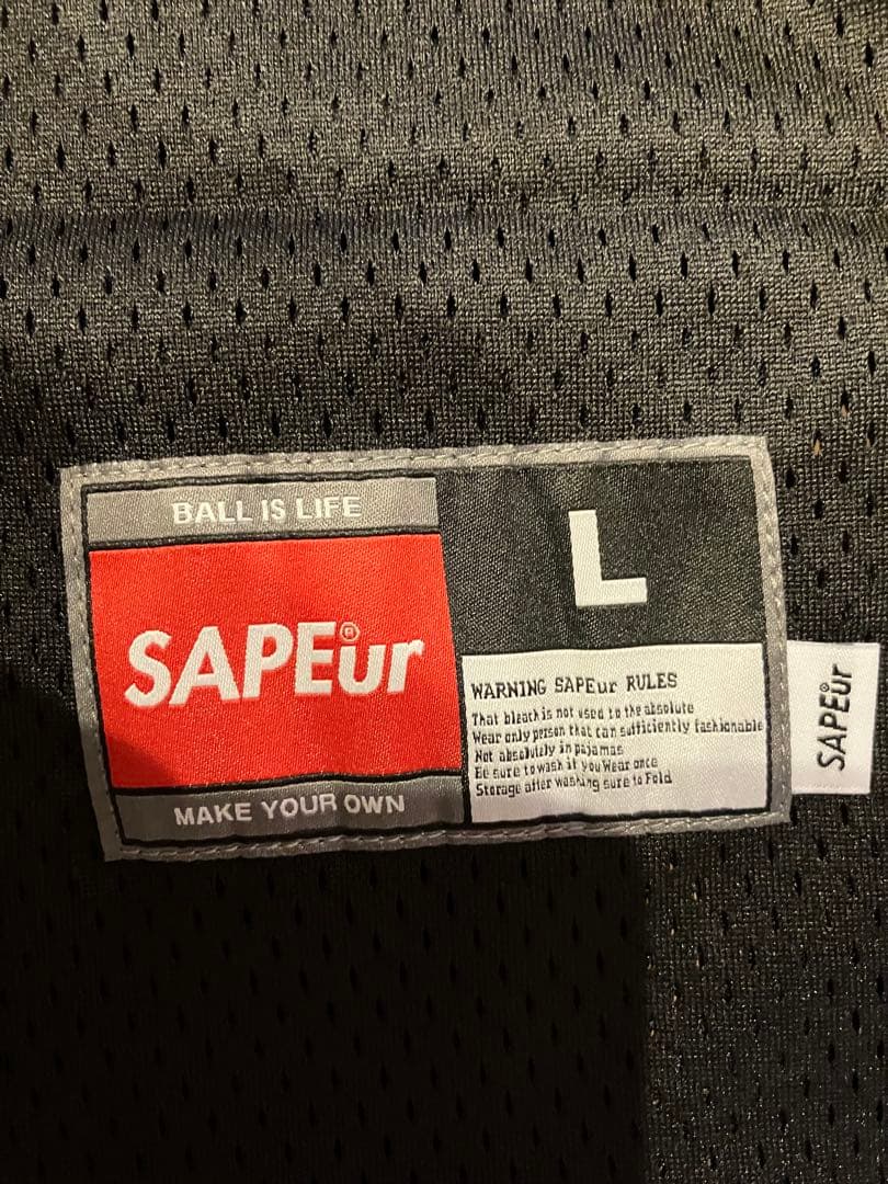 SAPEuR ブラック タンクトップ Lサイズ