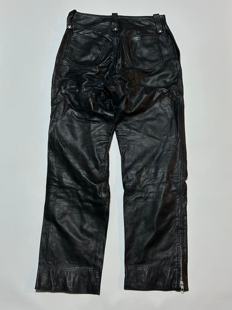 激レア1995AW OLD UNDER COVER レザーパンツ