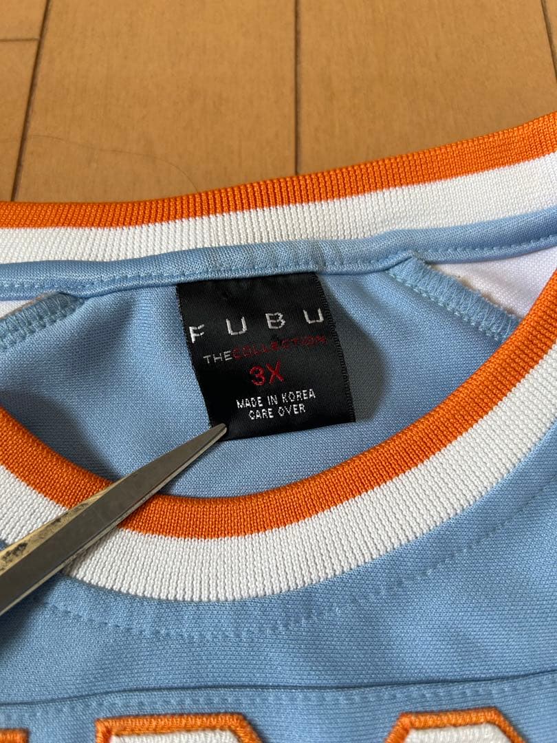 【レア物】FUBU ゲームシャツ 90'sウェア