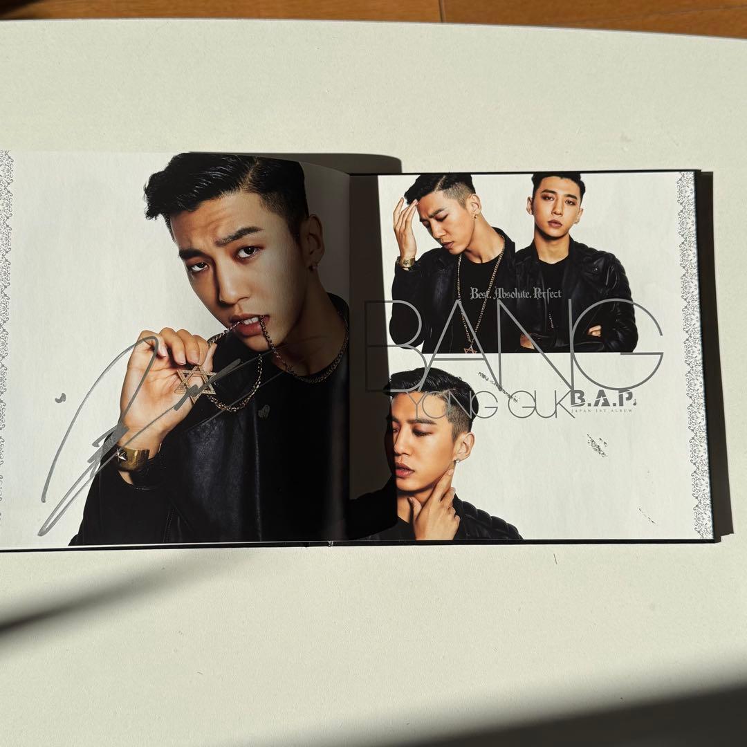 B.A.P 直筆サイン入り バンヨングク