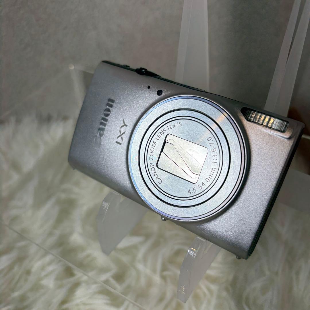 【極美品】Canon IXY 640 シルバー コンデジ 動作確認済