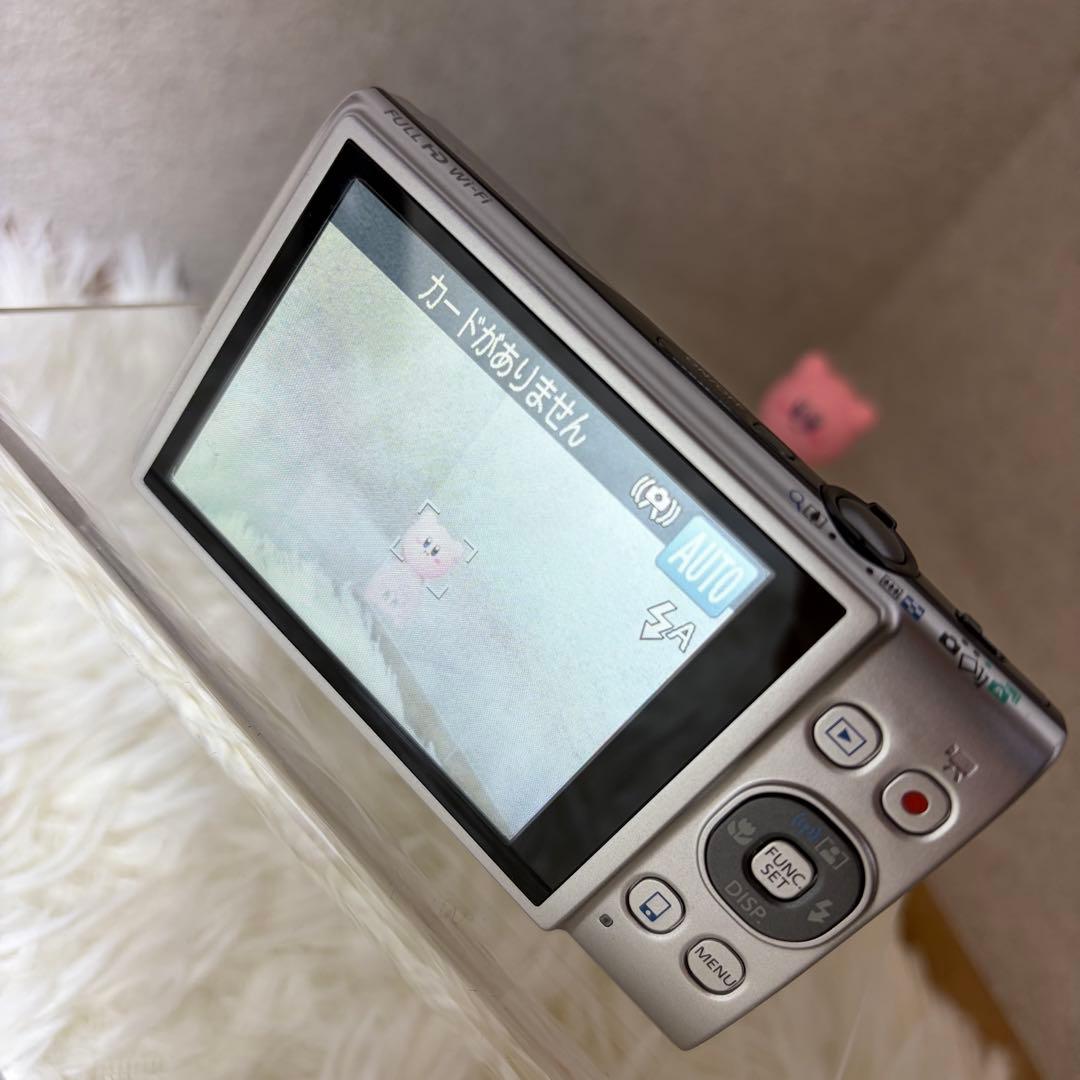 【極美品】Canon IXY 640 シルバー コンデジ 動作確認済