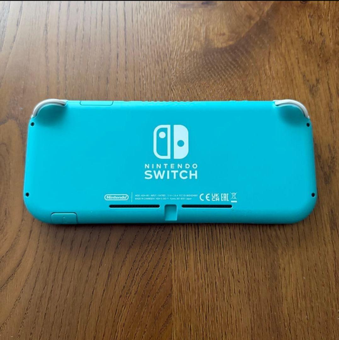 Nintendo Switch Lite ターコイズ 本体 ケース付き