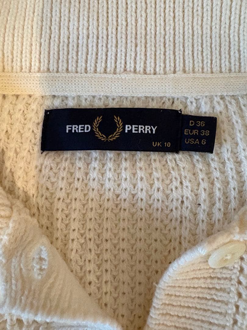 FRED PERRY × Ray BEAMS / 別注 カラー　カーディガン