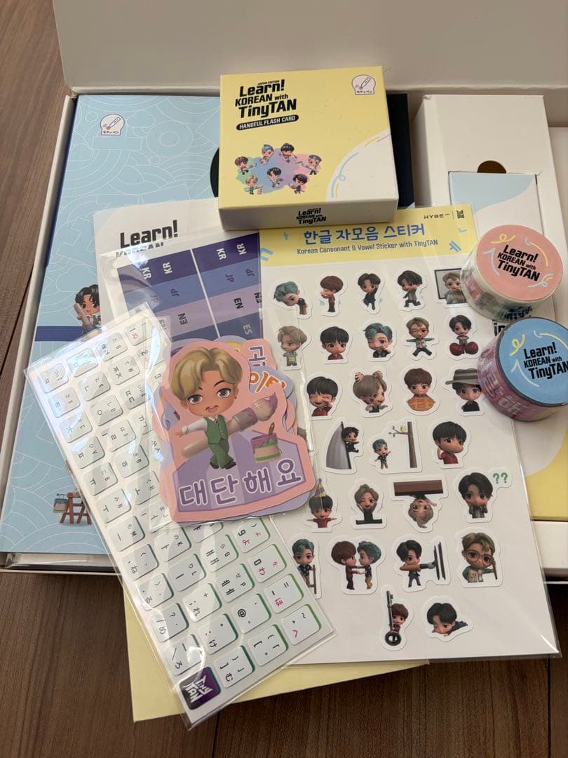 語学・辞書・学習参考書 Learn! KOREAN with TinyTAN Japan Edition
