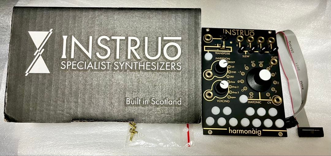 Instruo Harmonaig ユーロラック　モジュラーシンセ