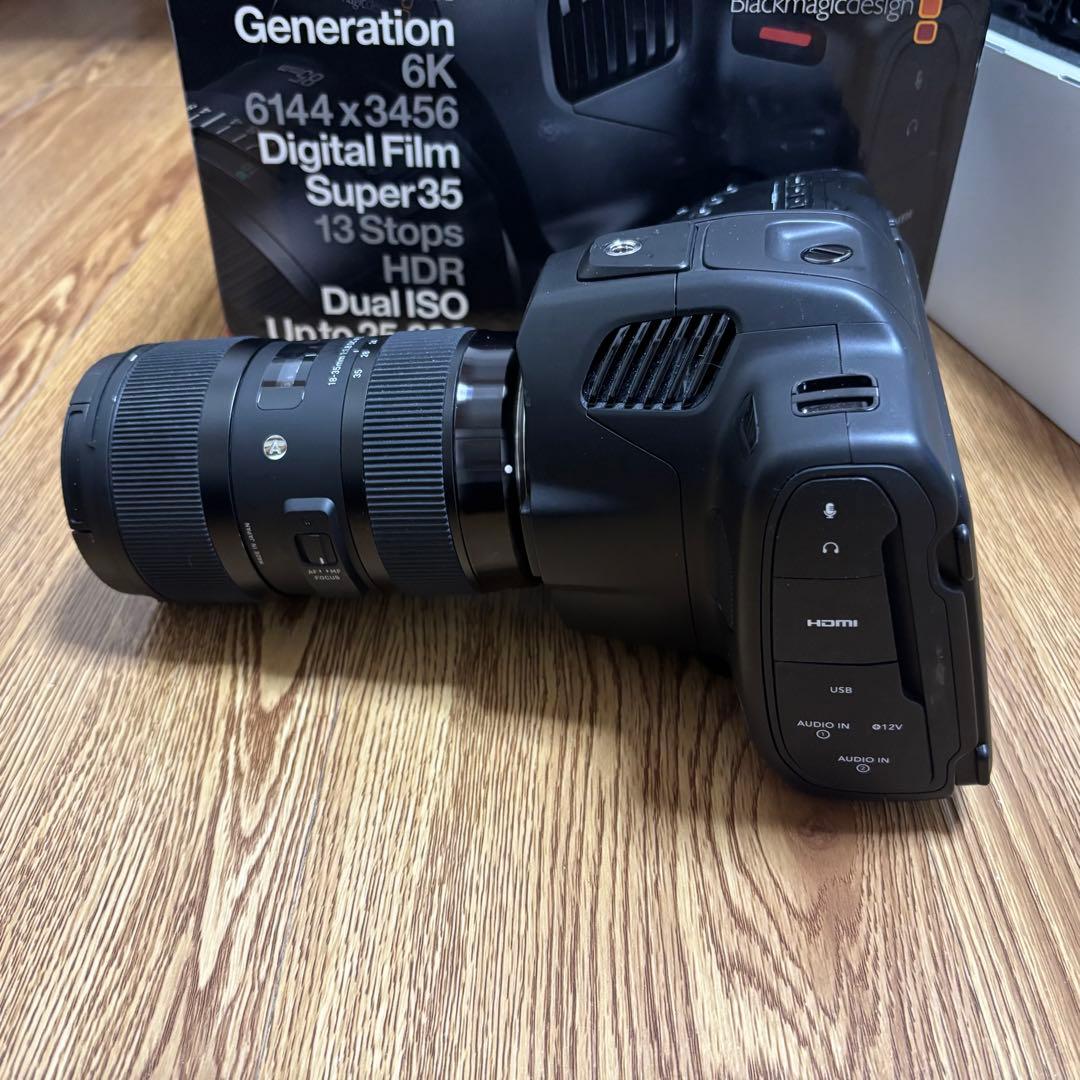 BMPCC6k pro ＋ レンズ＋リグ＋SSD セット