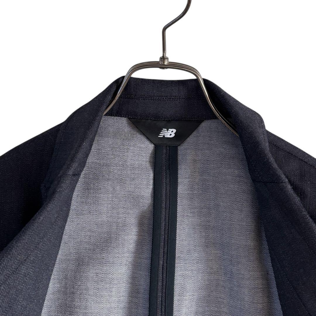美品　ニューバランス　ジャケット　MET24 Denim ストレッチ　L