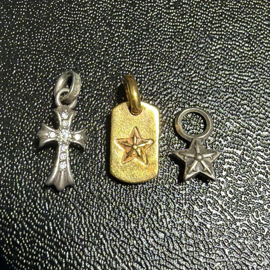 CHROME HEARTS クロムハーツ スター　スタックチャーム　ブレス