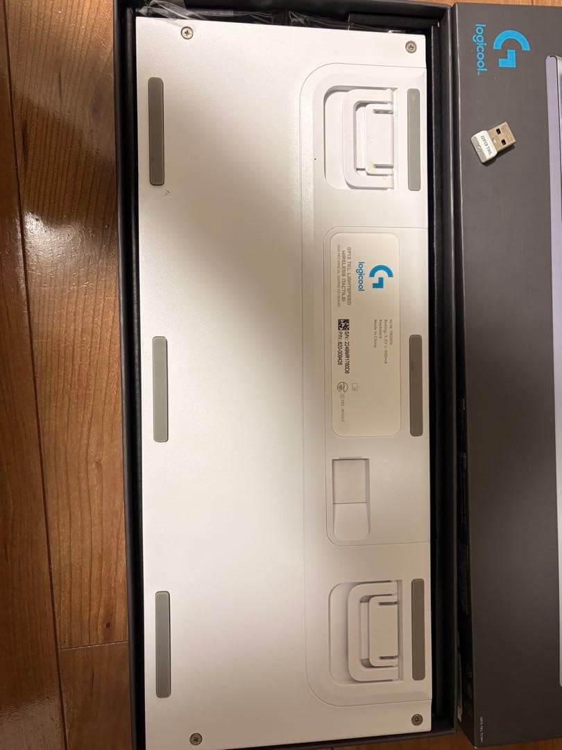 メカニカルキーボード、G913 TKLホワイトモデル