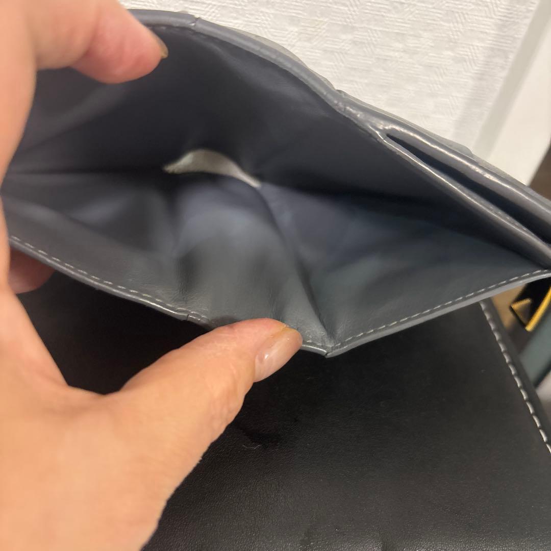 BOTTEGA VENETA グレー 二つ折り財布