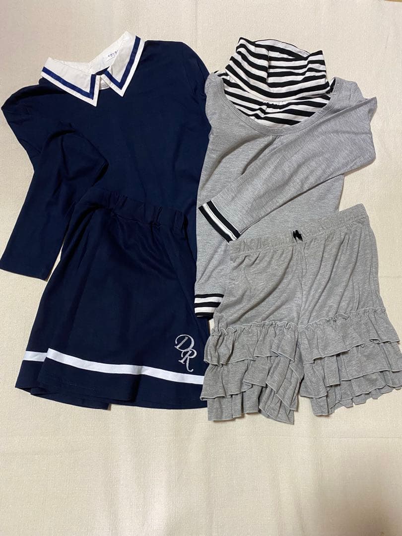まとめ売り女の子160㎝全約23セット S・M・L・フリーサイズ　オールシーズン