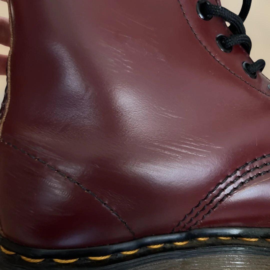 Dr.Martens MADE IN ENGLAND 8ホール　チェリーレッド