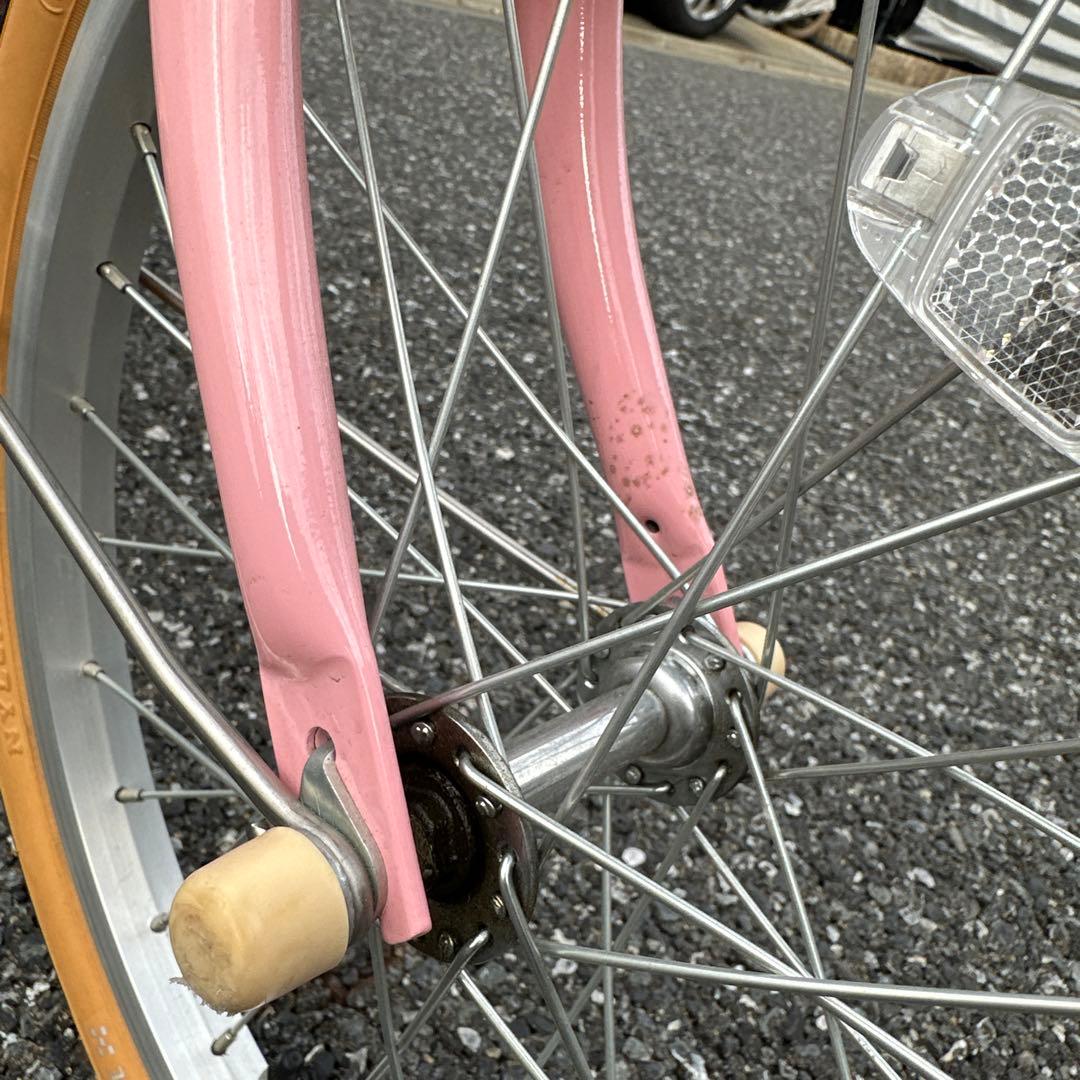 [直接引取り限定]子ども自転車18インチ HACCHI ピンク