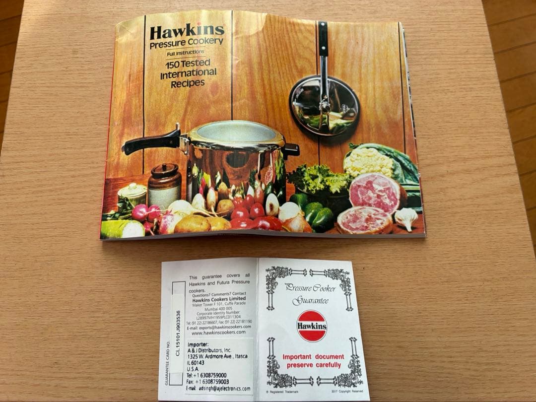 Hawkins Classic 圧力鍋 1.5リットル CL15