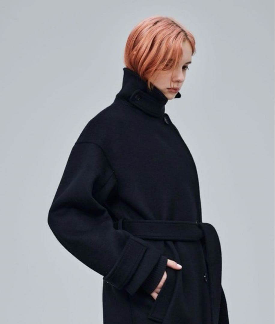 【美品・即発送】UNITED TOKYO ビッグカラー 2way スタンドコート
