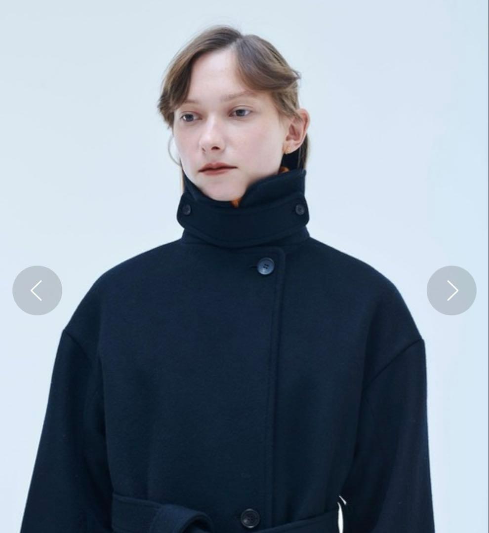 【美品・即発送】UNITED TOKYO ビッグカラー 2way スタンドコート