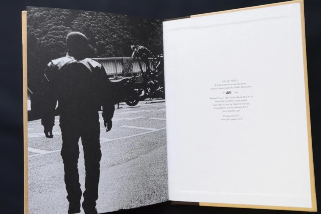 【森山大道：DAIDO MOTO】オリジナルプリント付き　★新品・未読品・美本