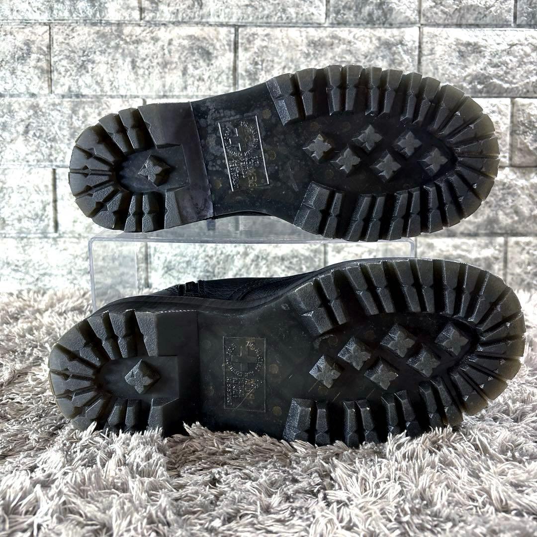 極美品❣️ドクターマーチン JADON Ⅲ PISA シボ革 厚底 ブーツ 黒