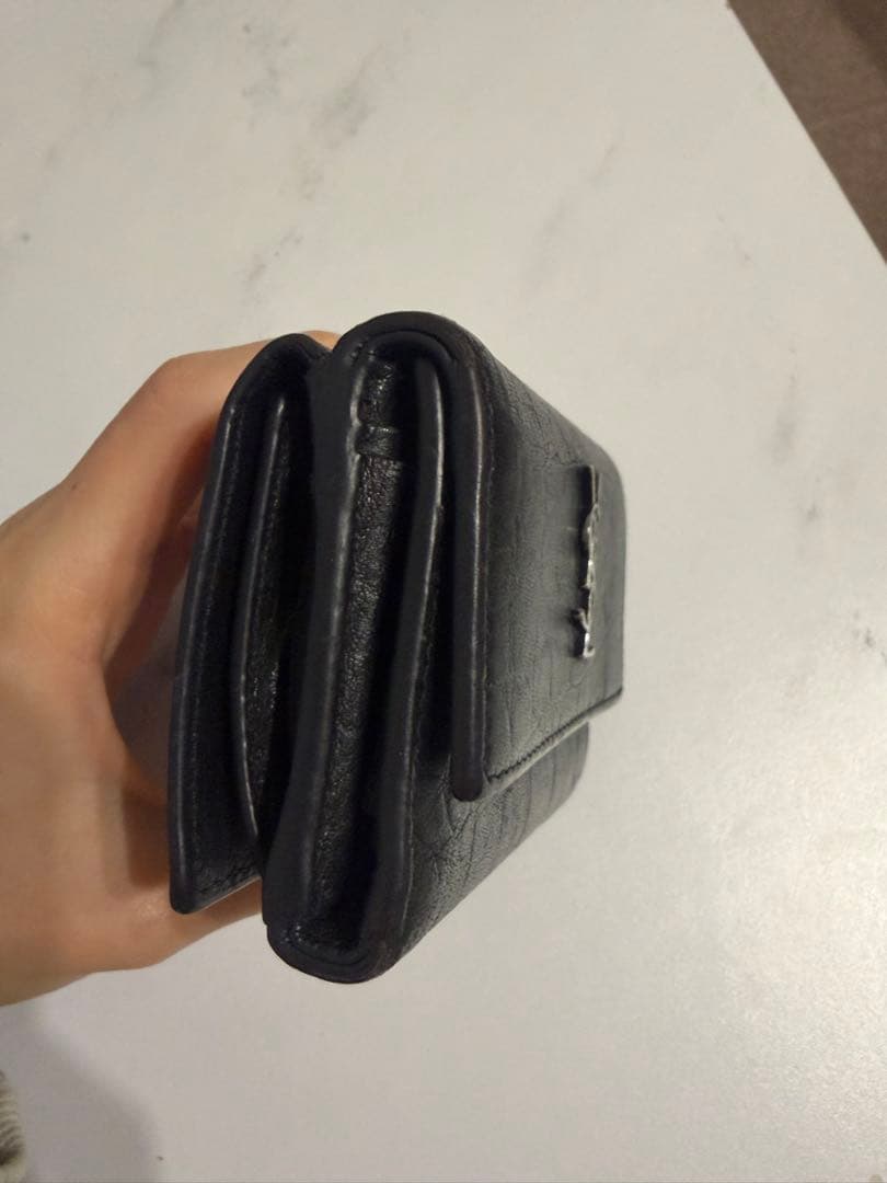 SAINT LAURENT コンパクトウォレット　カサンドラ