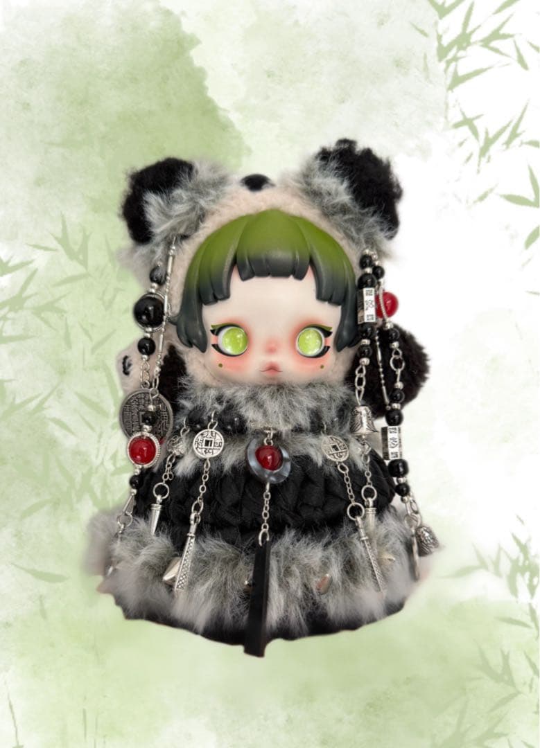 「黒紫焔［プロフィール要確認］」スカルパンダ　着せ替え服　2点まとめ