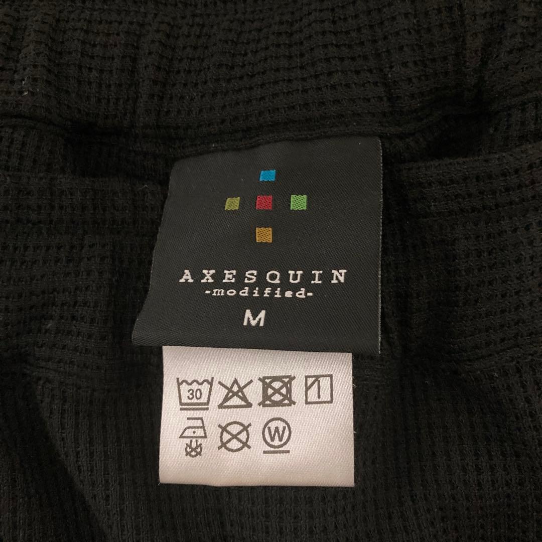 新品　AXESQUIN modified QDエコワッフルリラクシングパンツ