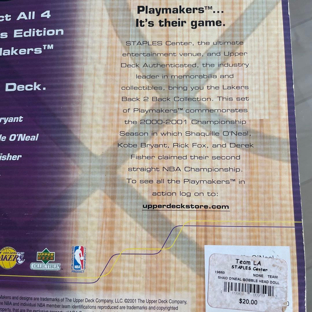 NBA レイカーズ ボブルヘッド コービーブライアント シャキール オニール