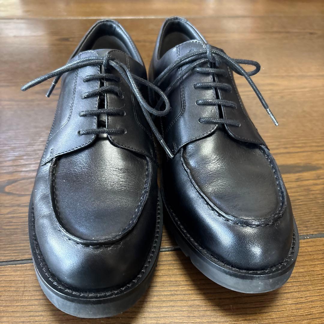アシックス texcy luxe Uチップ モカシン26.5cm 黒