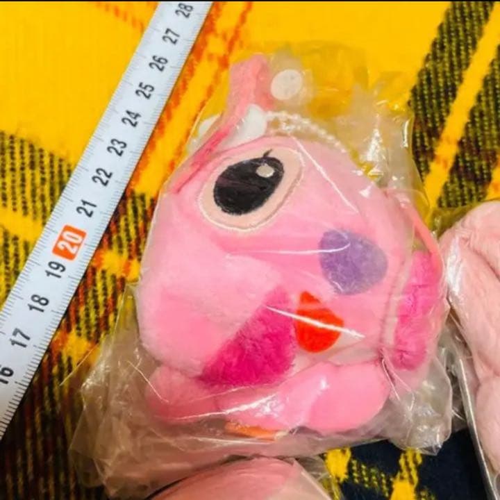 ◆28◆リロ&スティッチ　エンジェ　着ぐるみぬいぐるみマスコット6種セット　レア