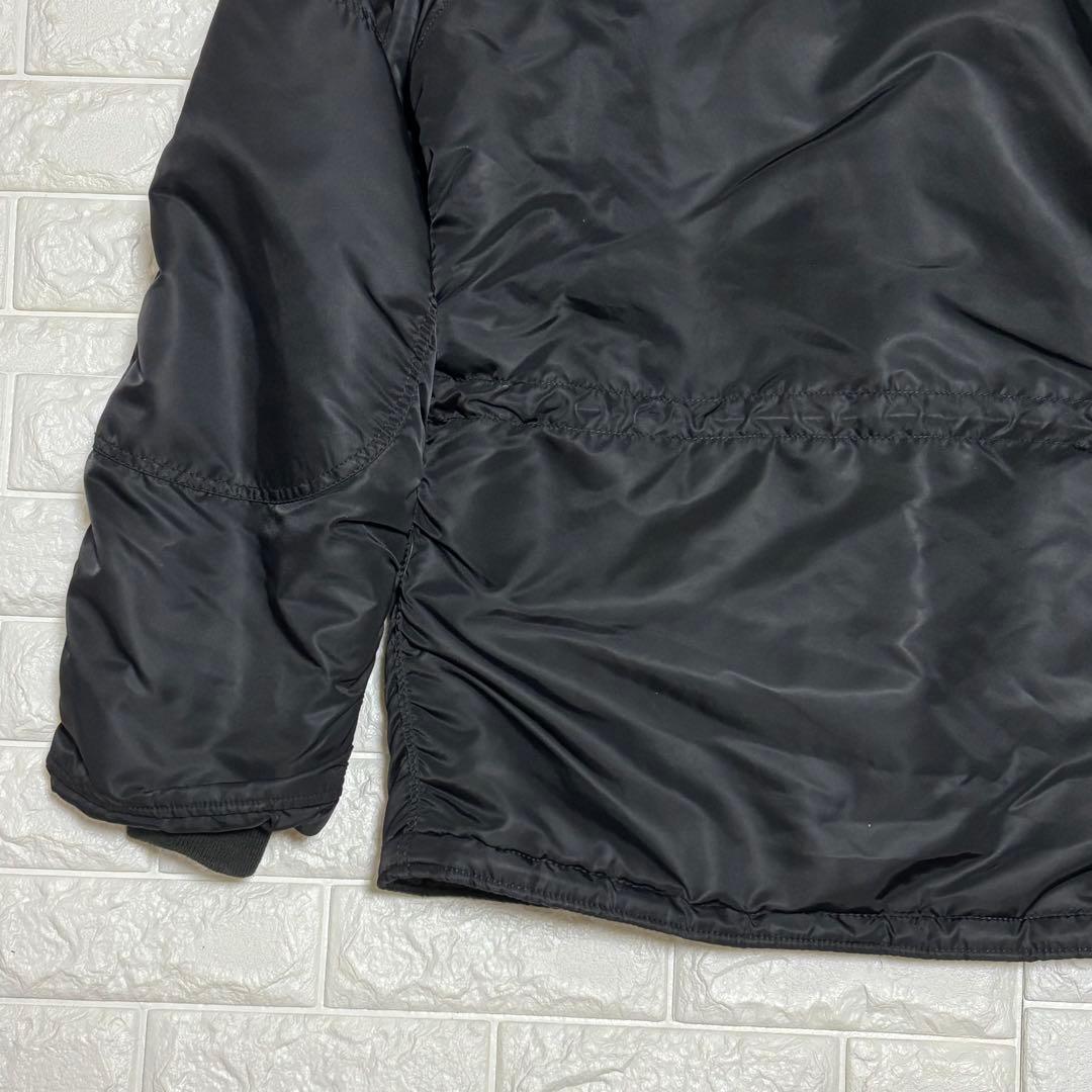 ALPHA INDUSTRIES ★ N-3B フライトジャケット ブラック