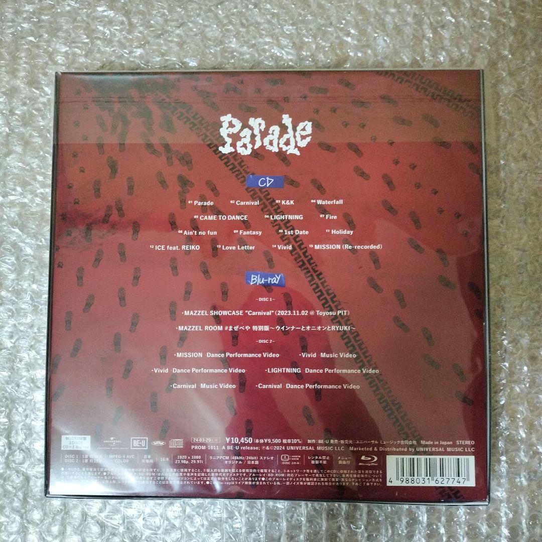 MAZZEL Parade 【MUZEUM盤】 CD Blu-ray