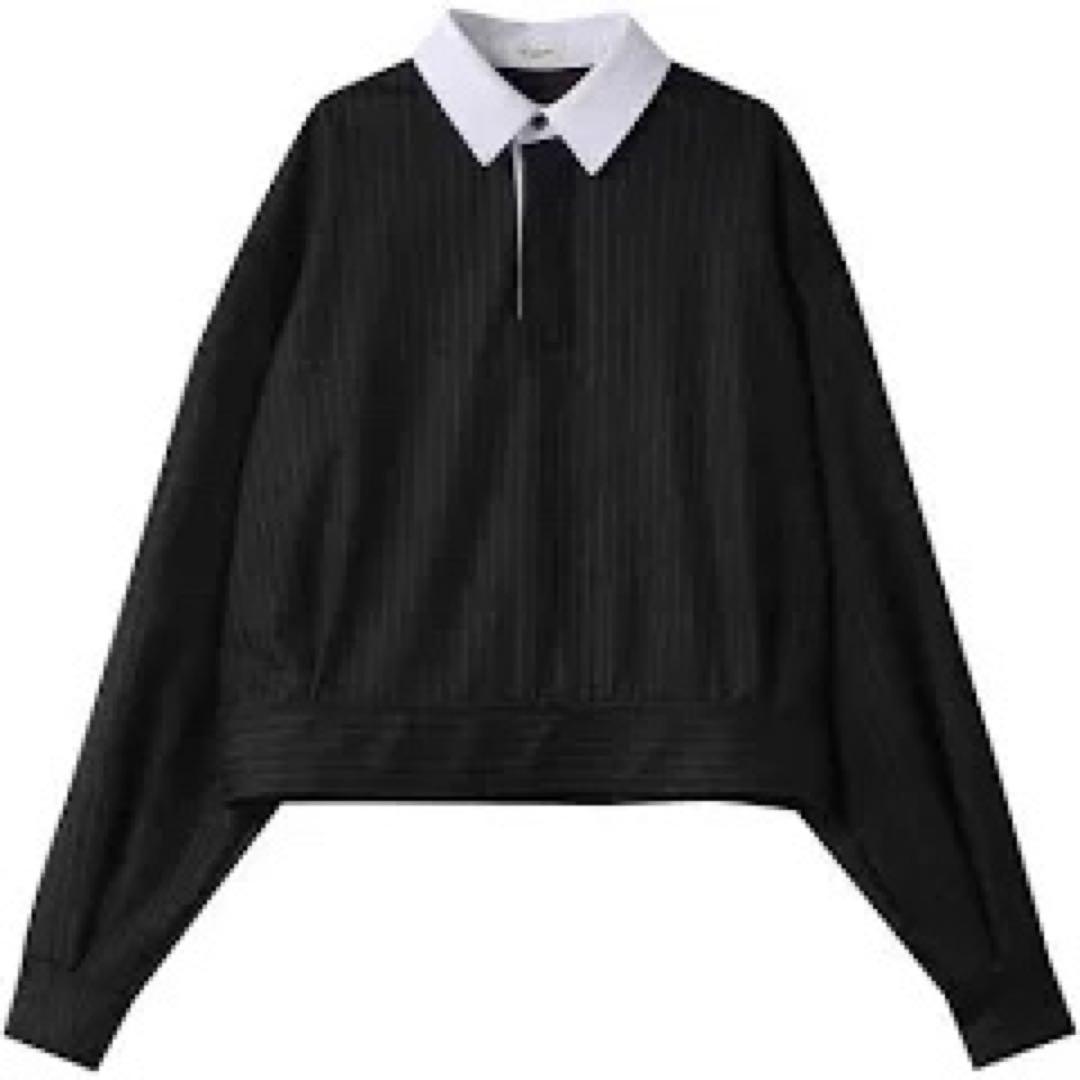 the reracs 24aw 38 クレリックロングスリーブショートポロシャツ