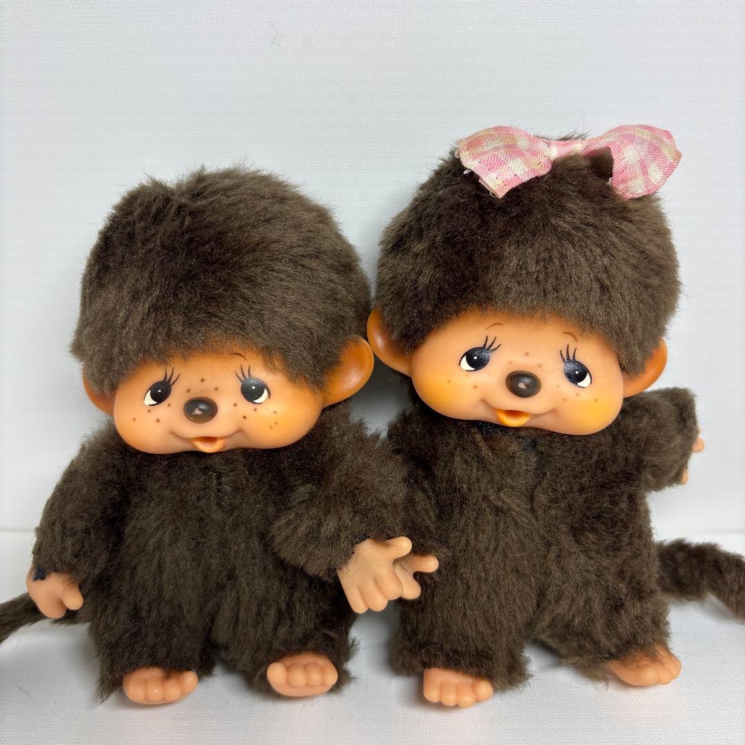 ビンテージ マイチッチ 2体セット モンチッチ monchhichi 1510