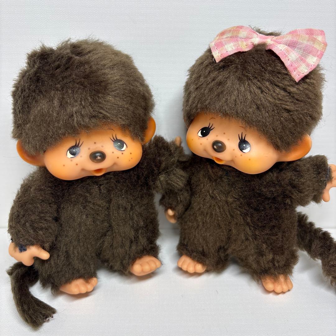 ビンテージ マイチッチ 2体セット モンチッチ monchhichi 1510