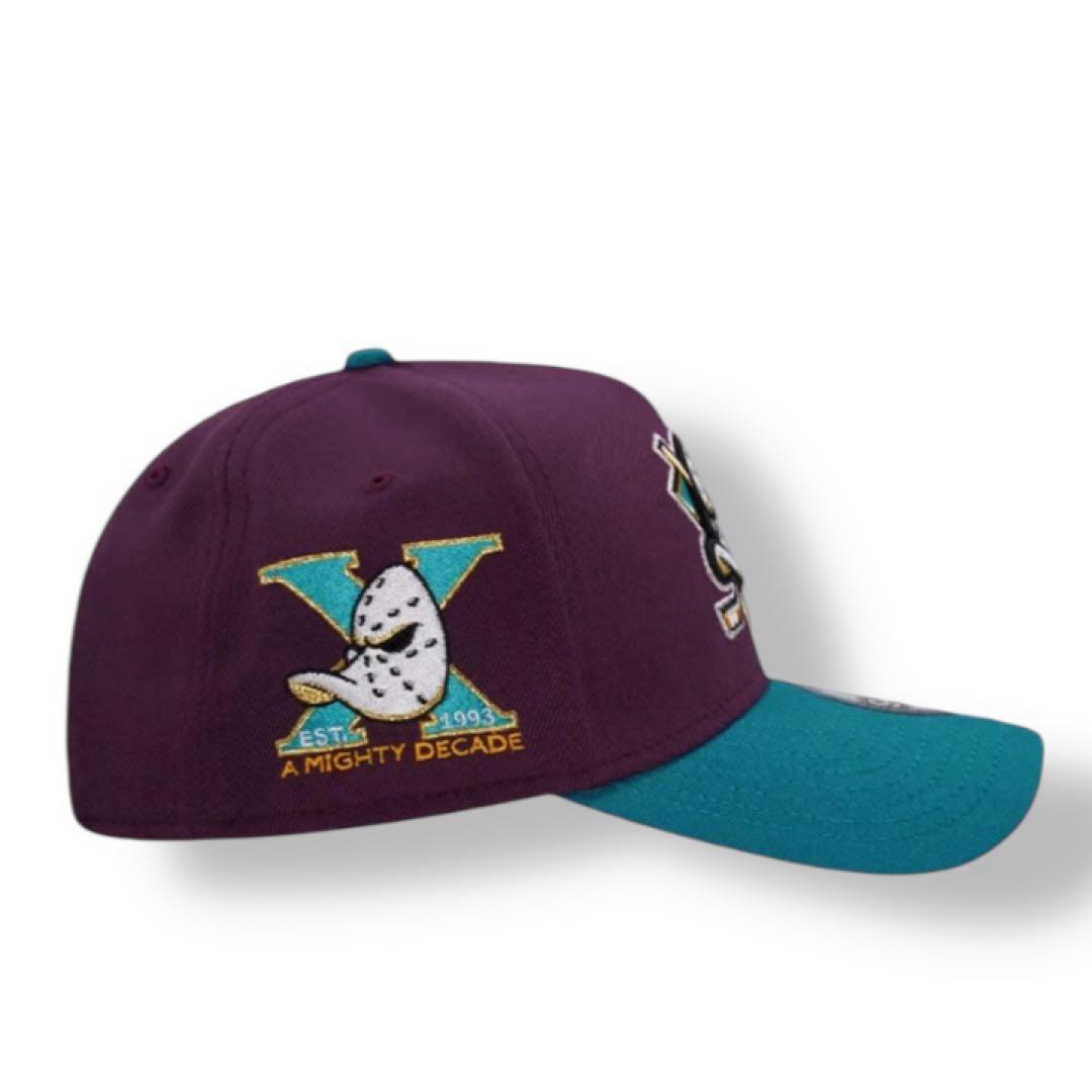 初期カラー NEW ERA マイティダックス キャップ パープル ニューエラ