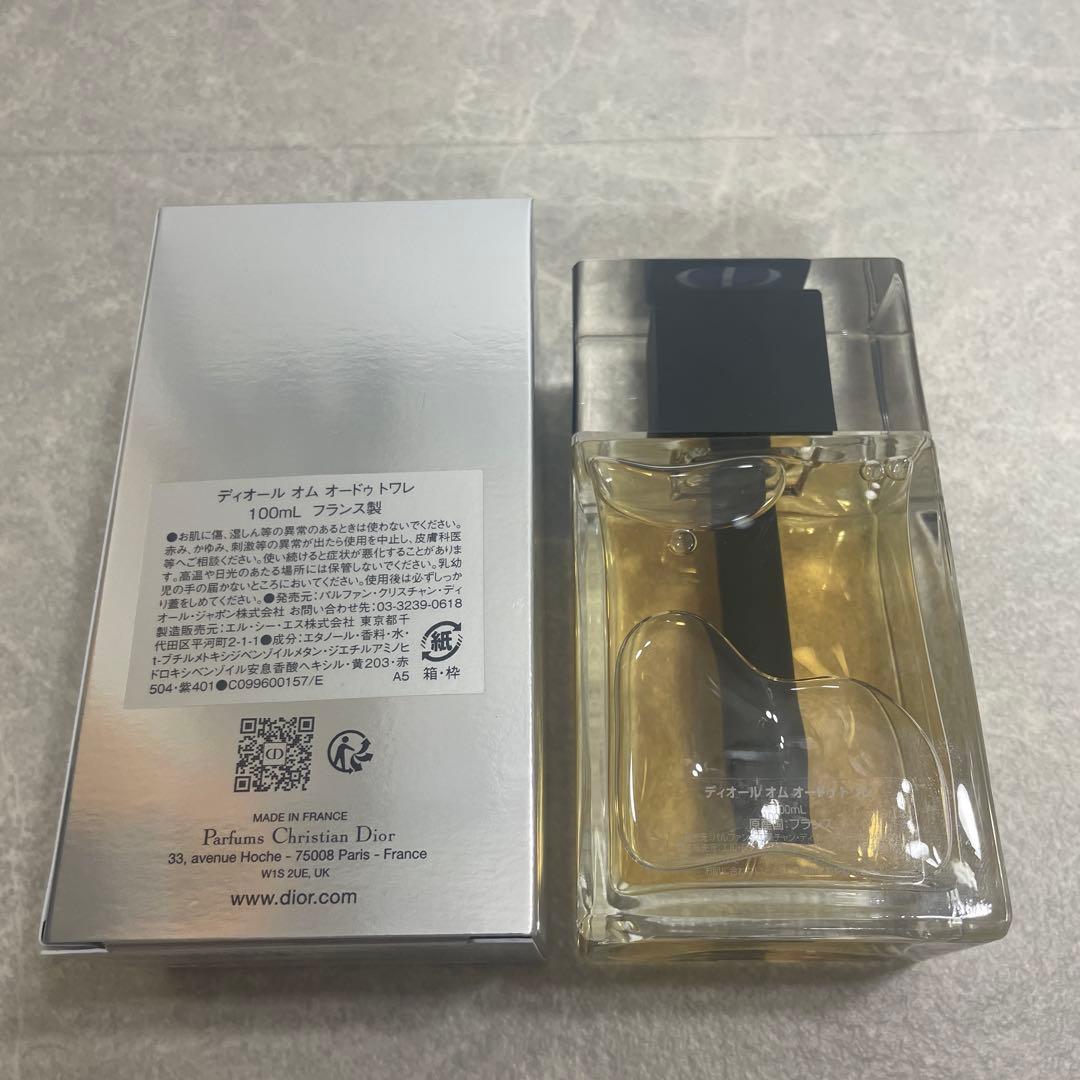 未使用品 ディオール オム オードトワレ 100ml 国内正規品