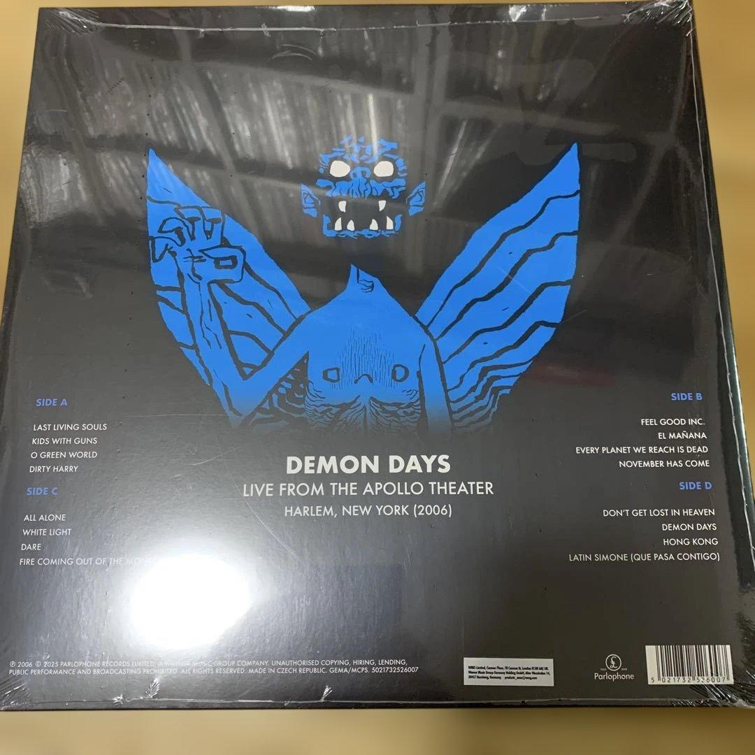 【新品】Gorillaz Demon Days Live レコード