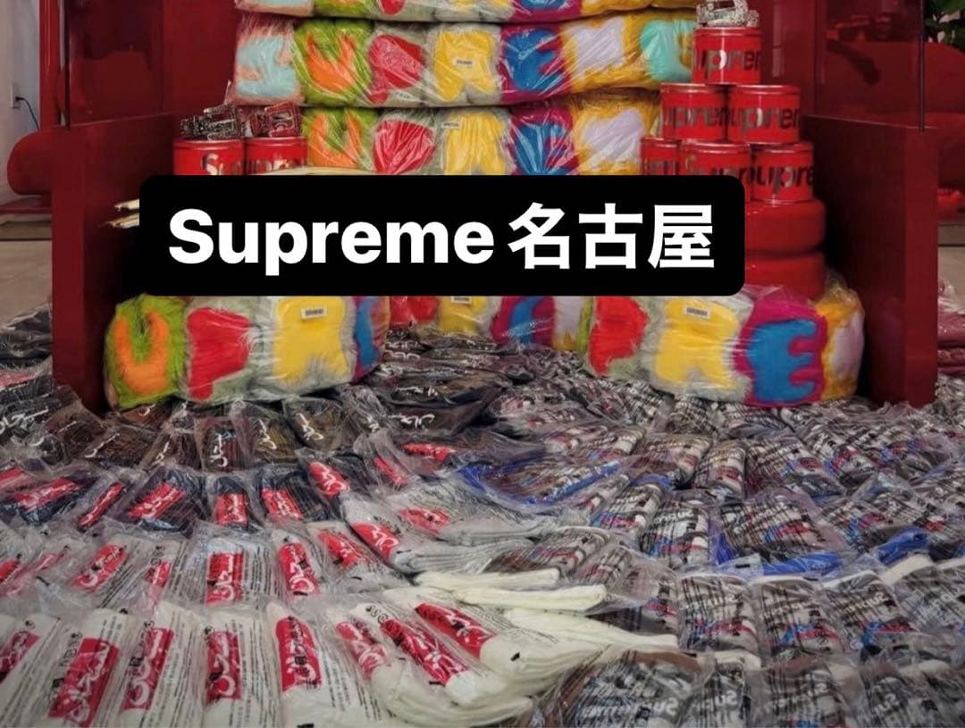 Supreme ネイビー Tシャツ M