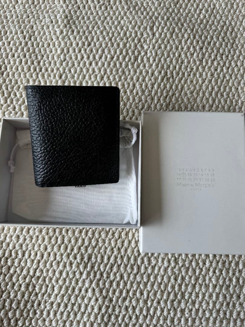 Maison Margiela 二つ折り財布 黒