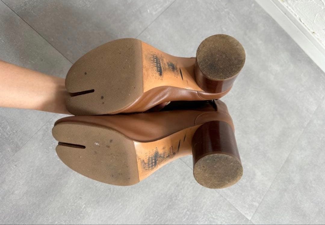 Maison Margiela メゾンマルジェラ 足袋ブーツブラウン39正規品