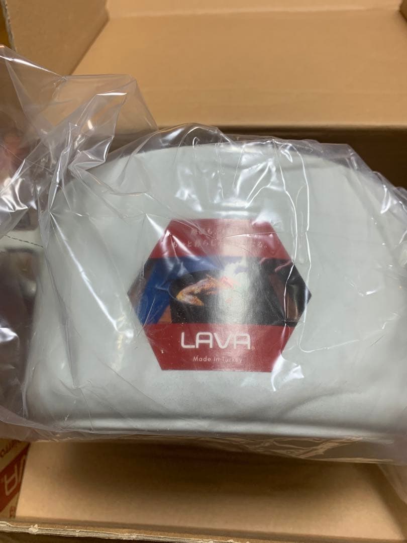 LAVA ラウンドキャセロール　 【20cm】　マジョリカホワイト