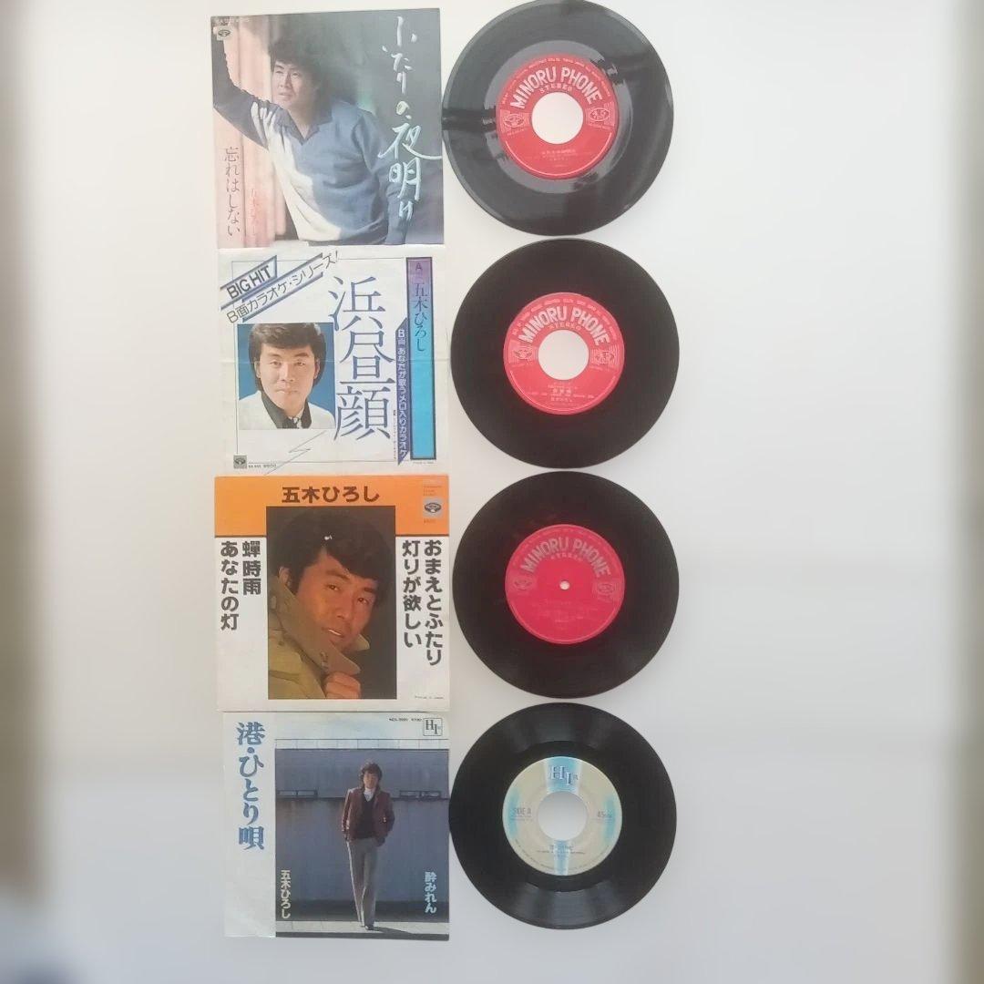 五木ひろし シングルレコード 22枚セット
