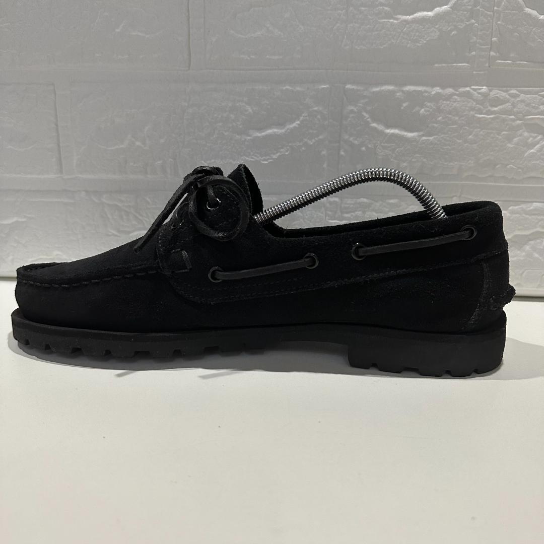 【極美品】paraboot UK7 26cmスエード黒 箱、正規品証明有